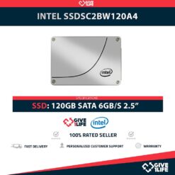 INTEL SSDSC2BW120A4 SSD 120GB 2.5″ SATA 6GB/S