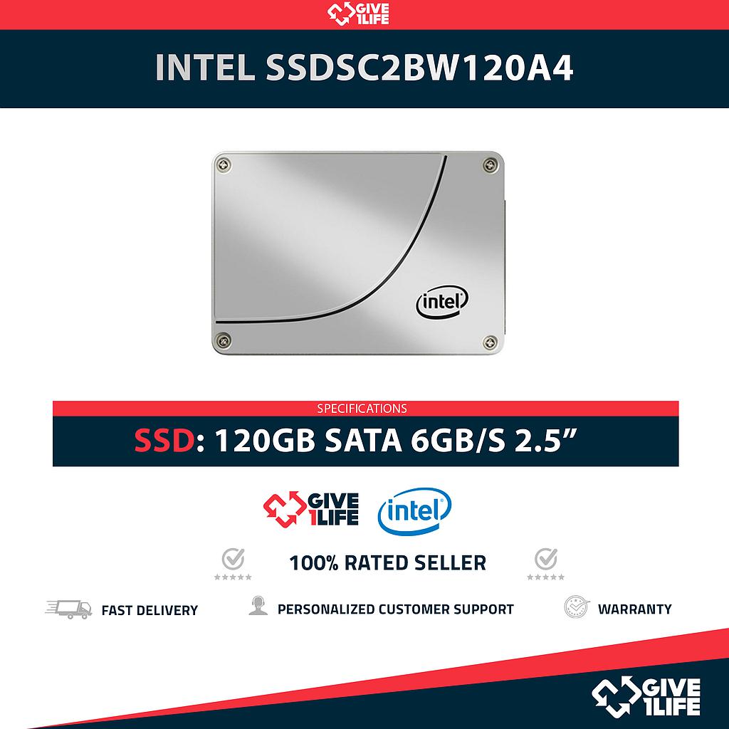 INTEL SSDSC2BW120A4 SSD 120GB 2.5″ SATA 6GB/S