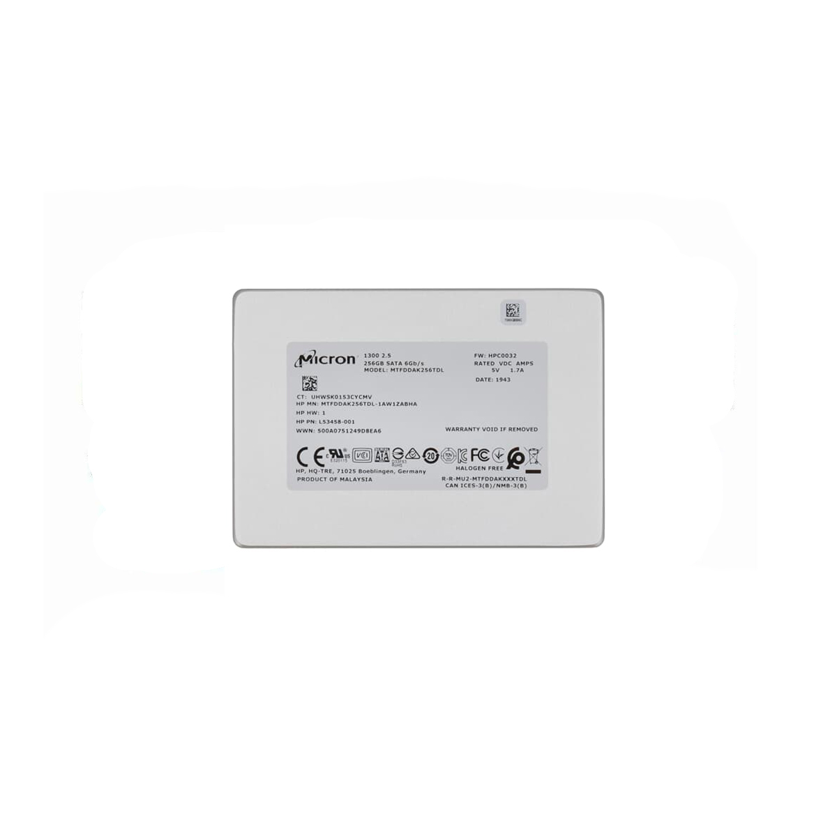 MICRON 1300 MTFDDAK256TDL SSD 256GB 2.5″ SATA 6GB/S - Imagen 2