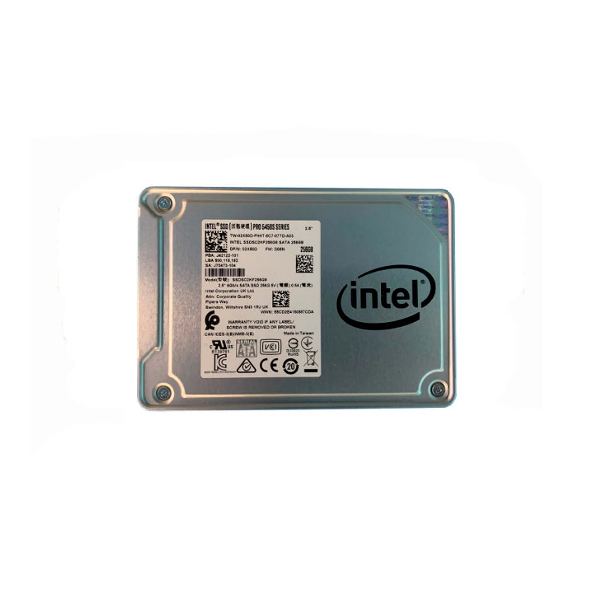 INTEL PRO 5450S SSDSC2KF256G8 SSD 256GB 2.5″ SATA 6GB/S - Imagen 2