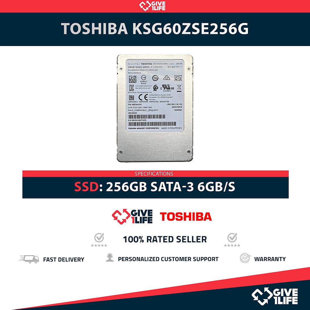 TOSHIBA KSG60ZSE256G SSD 256GB 2.5″ SATA 6GB/S