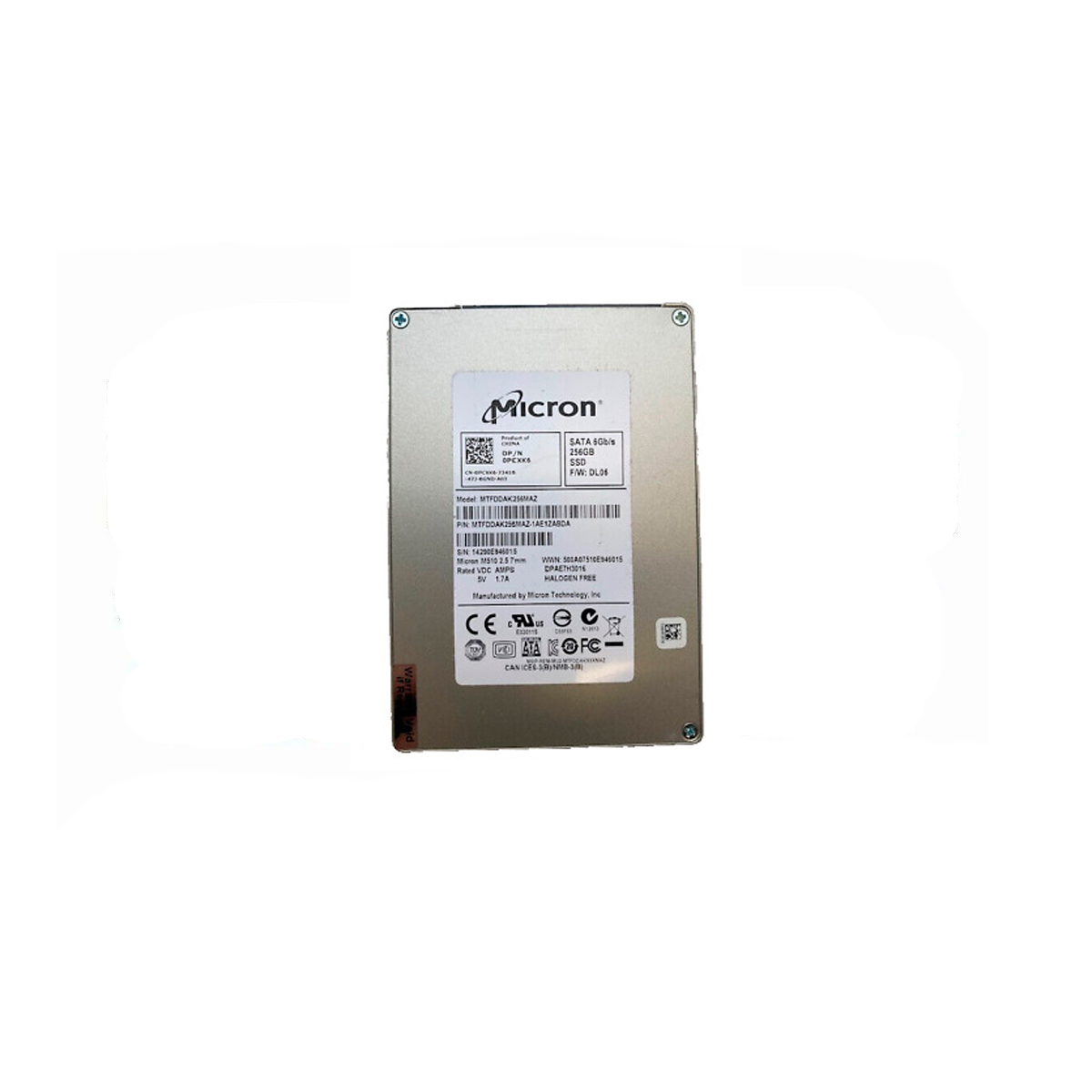 MICRON MTFDDAK256MAZ SSD 256GB 2.5″ SATA 6GB/S - Imagen 2