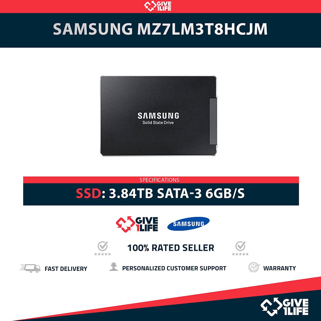 SAMSUNG MZ7LM3T8HCJM SSD 2.5" 3.84TB SATA 6GB/S