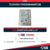 TOSHIBA THNSN8400PCSE SSD 400GB SATA 6GB/s