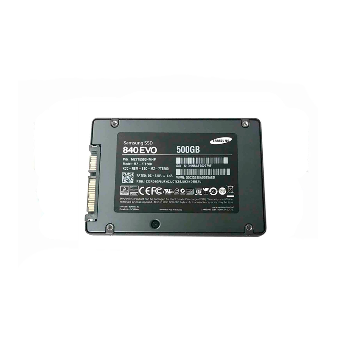 SAMSUNG MZ-7TE500 SSD 500GB 2.5″ SATA 6GB/S - Imagen 2