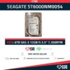SEAGATE ST6000NM0054 6TB HDD 3.5" SAS-3 12GB/S 7.2K RPM 128MB CACHE - SERVIDOR