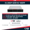 HP Proliant DL380 Gen10 16SFF (8X NVME) 2x Gold 6138 (40 Núcleos 80 Hilos) 64GB RAM S100i 2 PSU