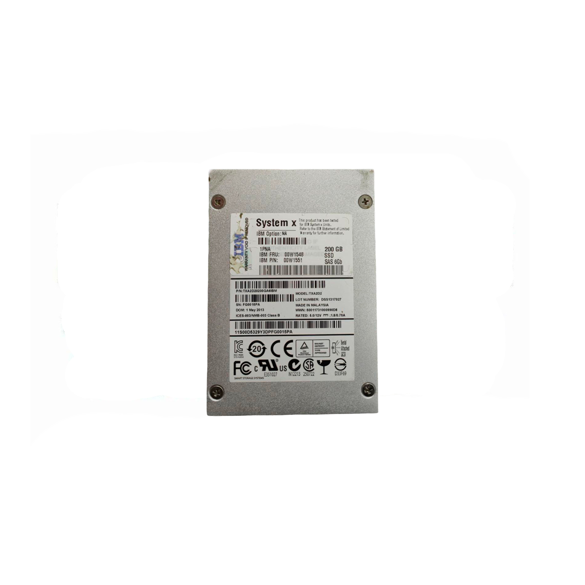SANDISK OPTIMUS TXA2D2 SSD 200GB 2.5" SAS-2 6GB/S - Imagen 2