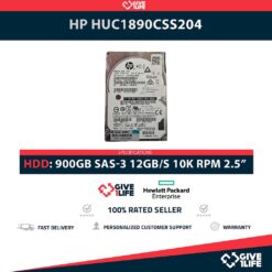HP HUC1890CSS204 900GB HDD 2.5" SAS-3 12GB/S 10K RPM 128MB