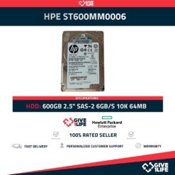 HPE ST600MM0006 600GB HDD 2.5" SAS-2 6GB/S 10K 64MB - 727290-005 / 9WG066-087