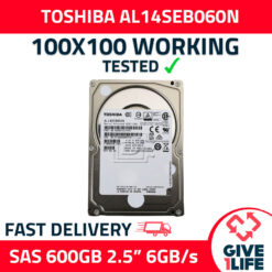 TOSHIBA AL14SEB060N 600GB HDD 2,5" SAS-3 6GB/S 10K CACHE 128MB - SERVIDORES