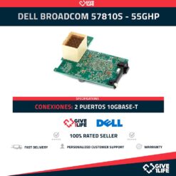 DELL BROADCOM 57810S - 55GHP -TARJETA MEZZANINE DOBLE PUERTO 10GBASE-T