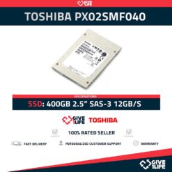 TOSHIBA PX02SMF040 400GB SSD 2.5" SAS-3 12GB/S