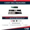 DELL EQUALLOGIC CADDY SERIE PS 3.5" SAS/SATA PN:80103-01/80104-02