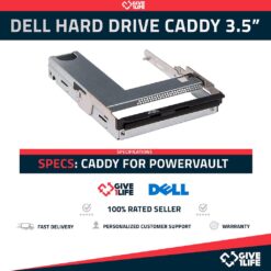Dell PowerVault Caddy P/N: 03PTKC 2.5" a 3.5" MD3060 MD3260 MD3460 MD3660 And MD3860
