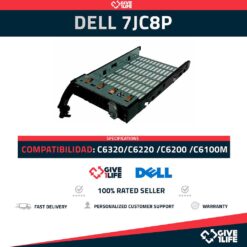 DELL 7JC8P CADDY 2.5"+TORNILLOS- POWEREDGE C6320/C6220 /C6200 /C6100