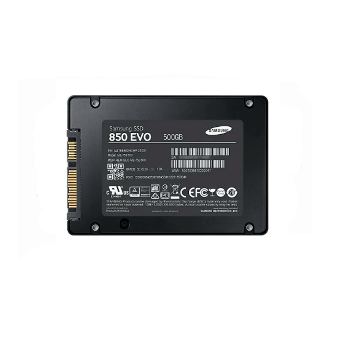 SAMSUNG MZ-75E500 SSD 500GB 2.5″ SATA 6GB/S - Imagen 2