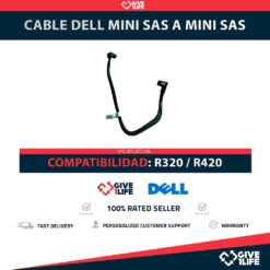 Cable DELL Mini-SAS a Mini-SAS Para R320 / R420