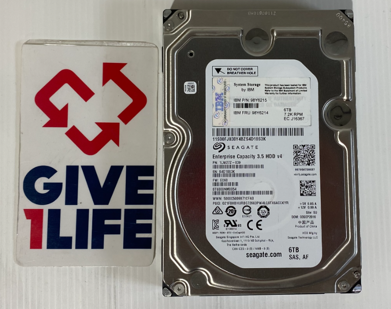 SEAGATE ST6000NM0054 6TB HDD 3.5" SAS-3 12GB/S 7.2K RPM 128MB CACHE - SERVIDOR - Imagen 3