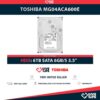 TOSHIBA MG04ACA600E HDD 6TB 3.5″ SATA 6GB/S