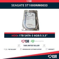 SEAGATE ST1000NM0033 1TB HDD 3.5" SATA-3 6GB/S 7.2K 128MB
