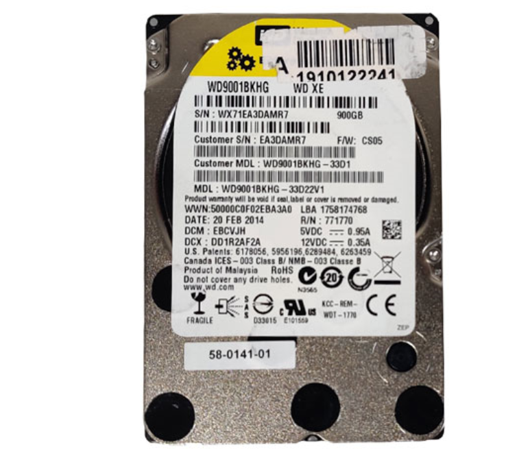 WESTERN DIGITAL WD9001BKHG 900GB HDD 2.5 SAS-2 6GB/S 10K CACHE 128 - SERVIDORES - Imagen 2