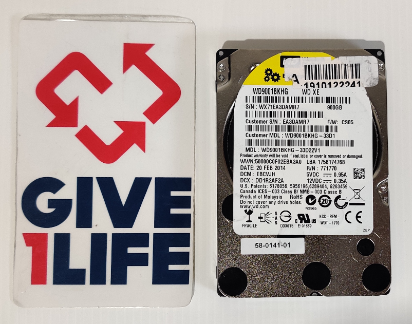 WESTERN DIGITAL WD9001BKHG 900GB HDD 2.5 SAS-2 6GB/S 10K CACHE 128 - SERVIDORES - Imagen 3