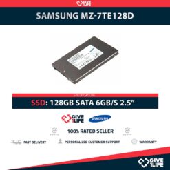 SAMSUNG MZ-7TE128D 128GB SSD SATA 6GB/S 2.5"