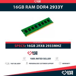16GB 2Rx8 PC4-2933Y DDR4 RAM REGISTRADA – ESPECIAL SERVIDOR