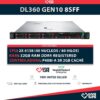 HP Proliant DL360 Gen10 8SFF 2x Gold 6138 (40 Núcleos/ 80 Hilos) 32GB ECC DDR4 P408i-a SR/2GB 331FLR 2x PSU