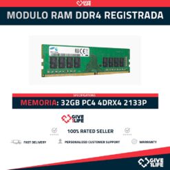 32GB 4DRx4 PC4-2133P DDR4 RAM REGISTRADA - ESPECIAL SERVIDOR