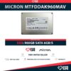 MICRON MTFDDAK960MAV SSD 960GB SATA 6GB/s