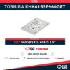 TOSHIBA KHK61RSE960GET SSD 2.5" 960GB SATA 6GB/S