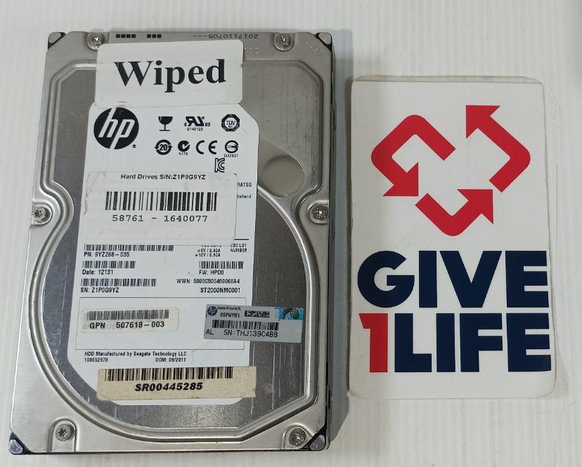 HPE ST2000NM0001 2TB HDD SAS-2 6GB/S 3.5" 7.2K - Imagen 3