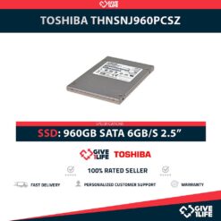 TOSHIBA THNSNJ960PCSZ SSD 2.5" 960GB SATA 6GB/S
