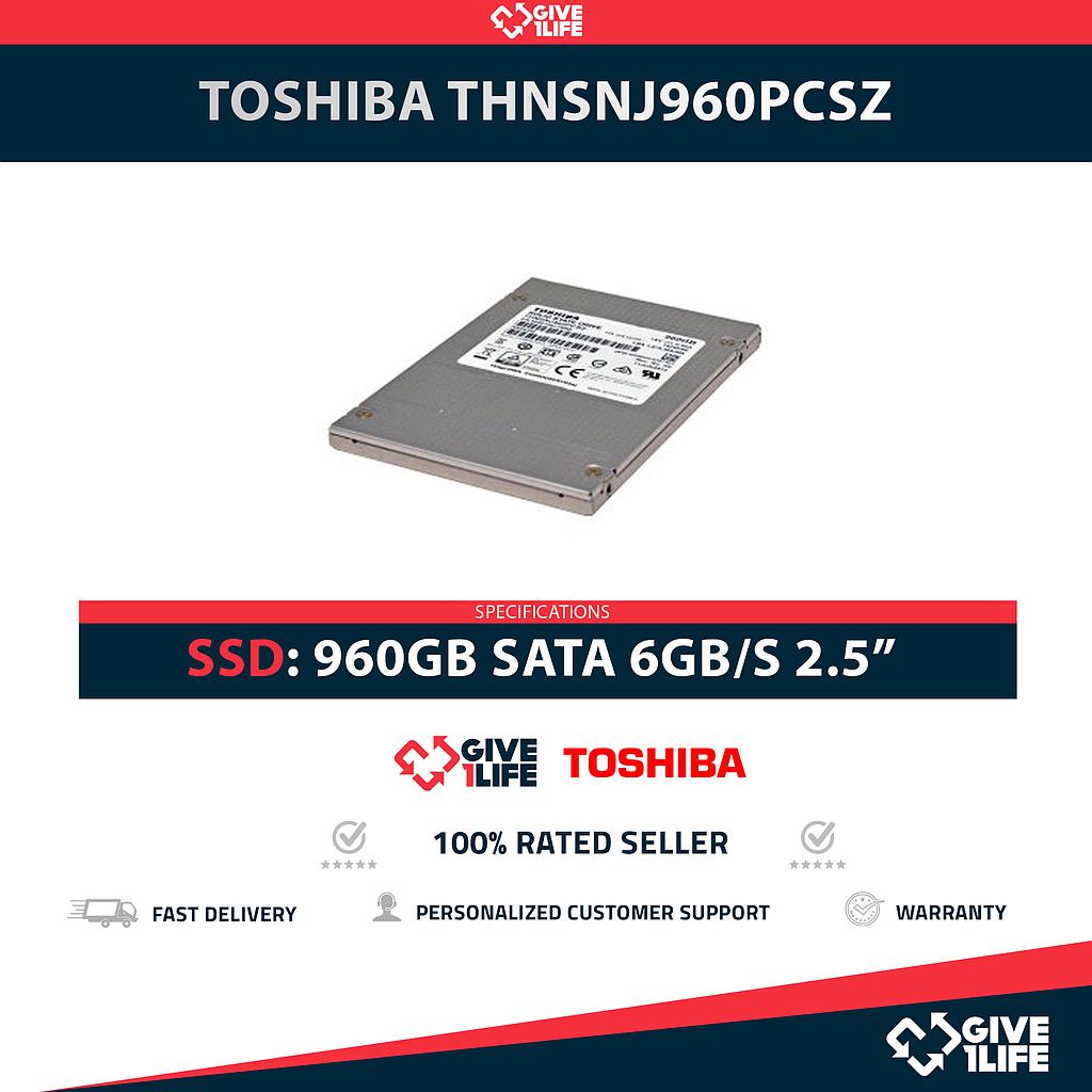 TOSHIBA THNSNJ960PCSZ SSD 2.5" 960GB SATA 6GB/S