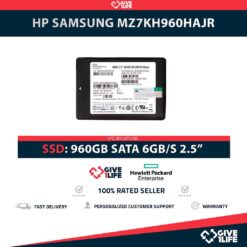 HP SAMSUNG MZ7KH960HAJR SSD 2.5" 960GB SATA 6GB/S