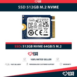 SSD 512GB M.2 NVME 32GB/S CATEGORÍA DATACENTER