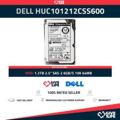 DELL HUC101212CSS600 1.2TB HDD 2.5" SAS-2 6GB/S 10K 64MB - HFJ8D -
