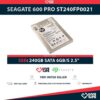 SEAGATE 600 PRO ST240FP0021 SSD 240GB 2.5" SATA 6GB/S