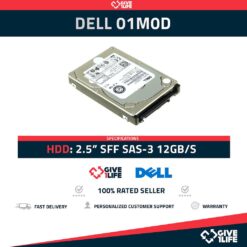 DELL 01M0D 1.2TB HDD 2,5" SAS-3 12GB/S 10K