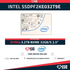 Intel SSDPF2KE032T9E NVMe SSD 3.2TB SAS 32GB/S