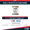 DELL HUH721212AL5200 HDD 12TB SAS-3 12GB/s 3.5" 7.2K RPM