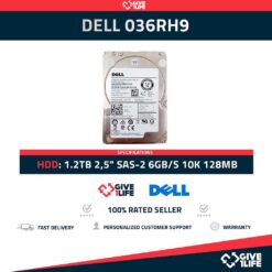 DELL 036RH9 1.2TB HDD 2,5" SAS-2 6GB/S 10K 128MB