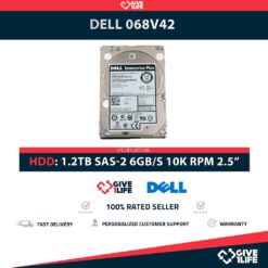 DELL 068V42 1.2TB HDD 2.5" SAS-2 6GB/S 10K 64MB