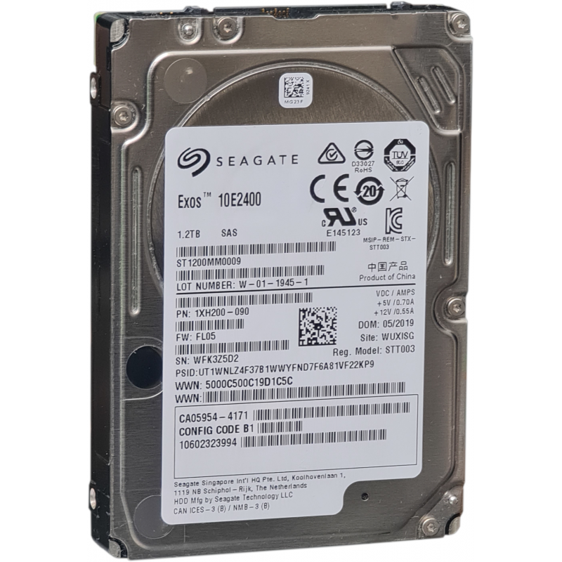 SEAGATE ST1200MM0009 1.2TB HDD 2.5" SAS-3 12GB/S 128MB CACHE - SERVIDORES - Imagen 2