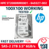 HPE ST2000NM0001 2TB HDD SAS-2 6GB/S 3.5" 7.2K