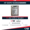 SSD 1.92TB 2.5" SAS HP DOPE1920S5xnNMRI -2 6GB/S 762770-003 778252-001