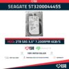 SEAGATE ST32000444SS 2TB HDD 3.5" SAS-2 6GB/S 7.2K 16MB - SERVIDORES HP DELL IBM