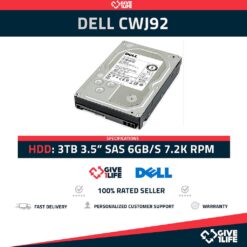 DELL HUS723030ALS640 3TB HDD 3.5" SAS-2 6GB/S 7.200 RPM 64MB CACHÉ - CWJ92